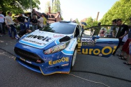 Rallye Český Krumlov: Start soutěže